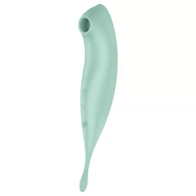Satisfyer Twirling Pro - okos 2in1 csikló vibrátor (menta)