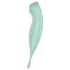 Satisfyer Twirling Pro - App-vezérelt csiklóvibrátor (menta)
