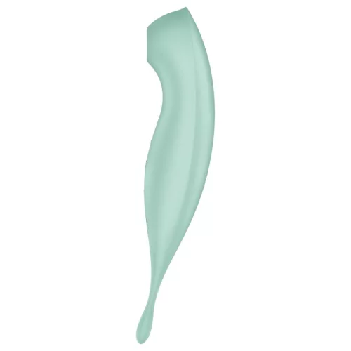 Satisfyer Twirling Pro - App-vezérelt csiklóvibrátor (menta)