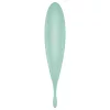 Satisfyer Twirling Pro - okos 2in1 csikló vibrátor (menta)