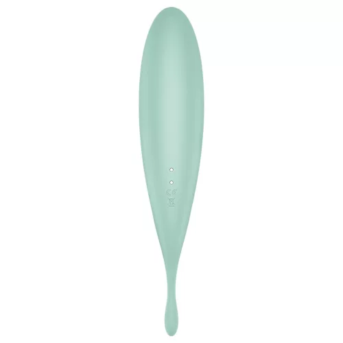 Satisfyer Twirling Pro - App-vezérelt csiklóvibrátor (menta)