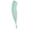 Satisfyer Twirling Pro - App-vezérelt csiklóvibrátor (menta)