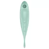 Satisfyer Twirling Pro - okos 2in1 csikló vibrátor (menta)