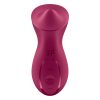 Satisfyer Exciterrr - forgó gyöngyös csiklóvibrátor (piros)