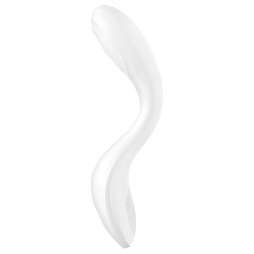 Satisfyer Rrrolling - mozgó golyós G-pont vibrátor (fehér)