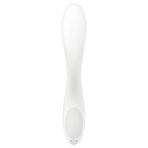 Satisfyer Rrrolling - mozgó golyós G-pont vibrátor (fehér)