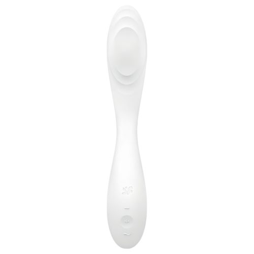 Satisfyer Rrrolling - mozgó golyós G-pont vibrátor (fehér)