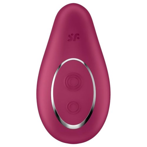 Satisfyer Dipping Delight - akkus csikló vibrátor (piros)