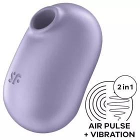   Satisfyer Pro To Go 2 - akkus, léghullámos csiklóizgató (viola)