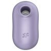 Satisfyer Pro To Go 2 - akkus, léghullámos csiklóizgató (viola)
