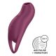 Satisfyer Pocket Pro 1 - akkus, léghullámos csiklóizgató (lila)