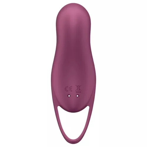 / Satisfyer Pocket Pro 1 - akkus, léghullámos csiklóizgató (lila)