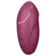 Satisfyer Tap & Climax 1 - 2in1 vibrátor és csiklóizgató (piros)
