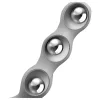 Satisfyer Triple Ball-R - gyöngyös dildó (szürke)