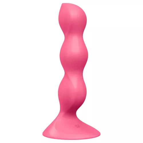 Satisfyer Triple Ball-R - gyöngyös análvibrátor (pink)