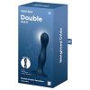 Satisfyer Double Ball-R - súlyozott dildó (kék)