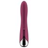 Satisfyer Spinning Vibe 1 - forgó fejes G-pont vibrátor (piros)