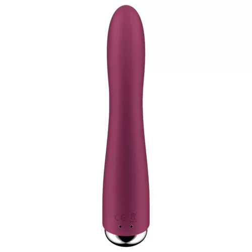 Satisfyer Spinning Vibe 1 - forgó fejes G-pont vibrátor (piros)