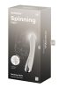 Satisfyer Spinning Vibe 1 - forgó fejes G-pont vibrátor (bézs)