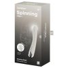 Satisfyer Spinning Vibe 1 - forgó fejes G-pont vibrátor (bézs)