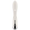 Satisfyer Spinning Rabbit 1 - forgó csiklókaros vibrátor (bézs)