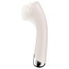 Satisfyer Spinning G-Spot 1 - forgó fejes G-pont vibrátor (bézs)