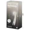 Satisfyer Spinning G-Spot 1 - forgó fejes G-pont vibrátor (bézs)