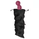 Satisfyer Treasure Bag XL - diszkrét szexjáték tároló táska - nagy (fekete)