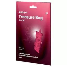   Satisfyer Treasure Bag M - diszkrét szexjáték tároló táska (pink)