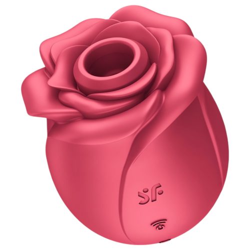 Satisfyer Pro 2 Rose Classic - akkus léghullámos csiklóizgató (piros)