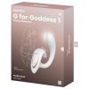 Satisfyer G for Goddess 1 - csikló- és G-pont vibrátor (fehér)