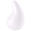 Satisfyer Dew Drop - akkus, vízálló csiklóvibrátor (fehér)