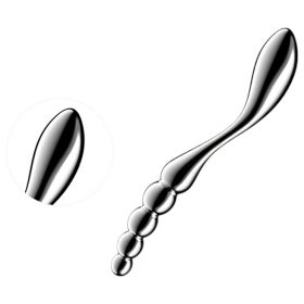Satisfyer Star Force 1 - gömbös acéldildó (ezüst)