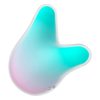 Satisfyer Mermaid Vibes - léghullámos csiklóizgató (menta-pink)