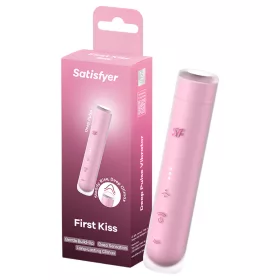 Satisfyer First Kiss - léghullámos csiklóizgató (pink)
