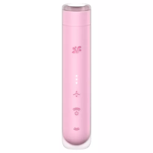 Satisfyer First Kiss - léghullámos csiklóizgató (pink)