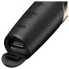 Satisfyer Perfect Kiss - rúzs vibrátor (fekete)