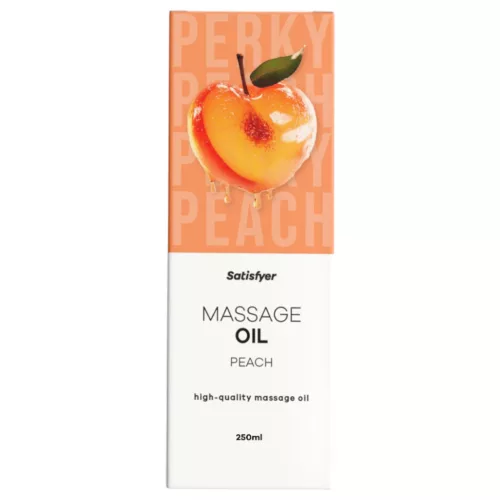 Satisfyer - masszázsolaj - barack (250ml)