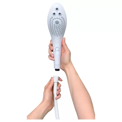 Womanizer Wave - masszírozó zuhanyfej (fehér)