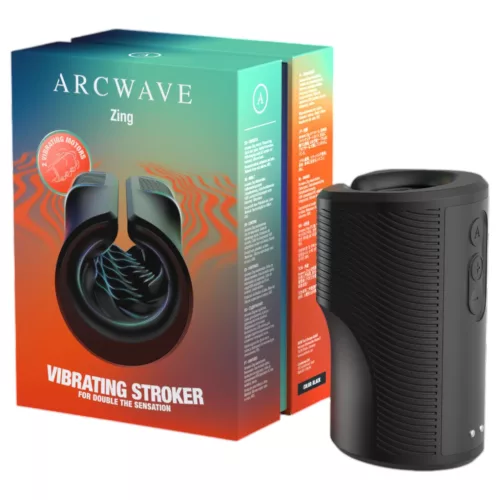 Arcwave Zing - 2 motoros maszturbátor (fekete)