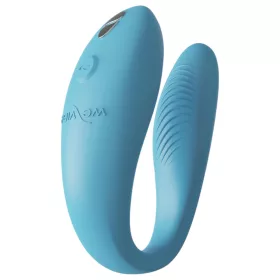 We-Vibe Sync Go - App-vezérelt párvibrátor (türkiz)