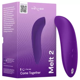   We-Vibe Melt 2 - App-vezérelt léghullámos csiklóizgató (lila)