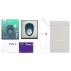 We-Vibe Pivot 2 – App-vezérelt vibrációs péniszgyűrű, férfiaknak (kék)
