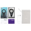 We-Vibe Verge 2 – App-vezérelt vibrációs péniszgyűrű, férfiaknak (fekete)