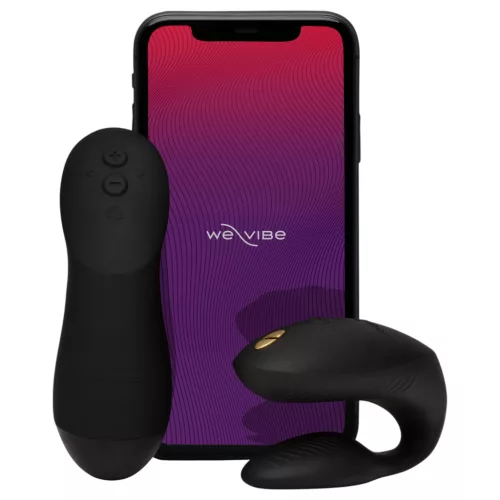 We-Vibe Chorus Pro – App- és távirányítós párvibrátor (fekete)