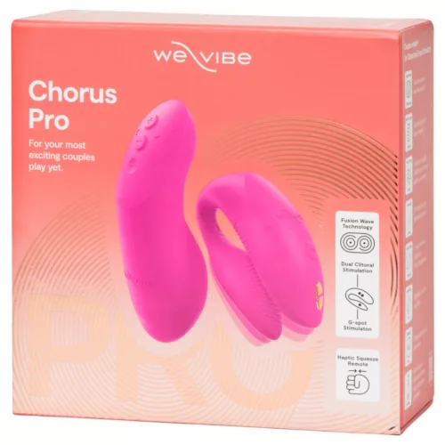 We-Vibe Chorus Pro – App- és távirányítós párvibrátor (pink)