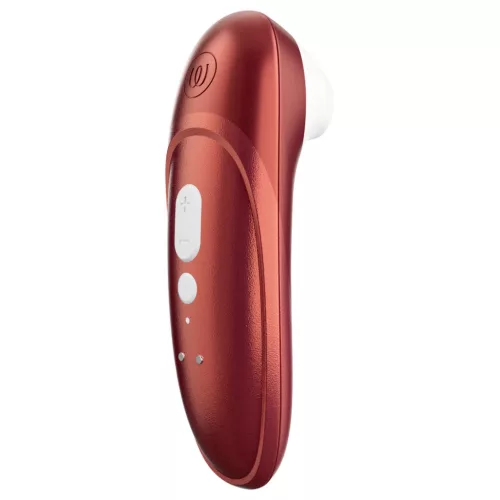 Womanizer Pro - léghullámos csiklóizgató (piros)