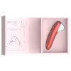 Womanizer Pro - léghullámos csiklóizgató (piros)