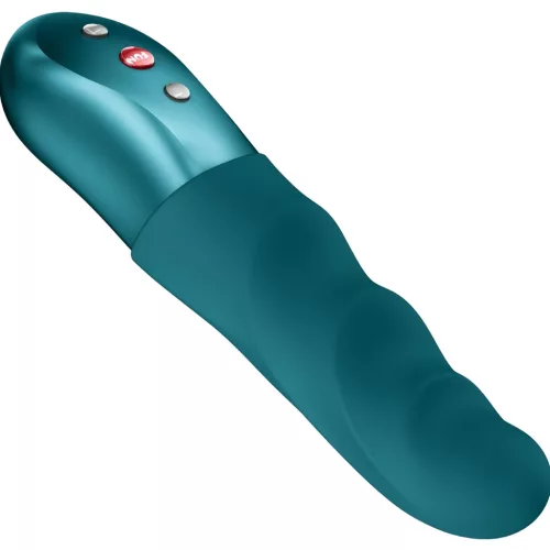 Fun Factory Stronic Petite - bordázott vibrátor (zöld)