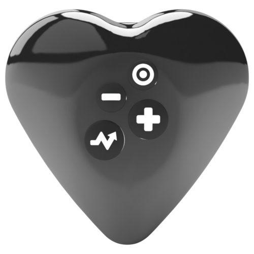 / Mystim Heart's Desire - elektro csikló vibrátor (fekete)